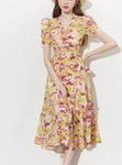 DR23902 Wrap Dress/Pre-order