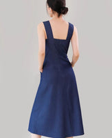 DR23912 Denim Dress/Pre-order