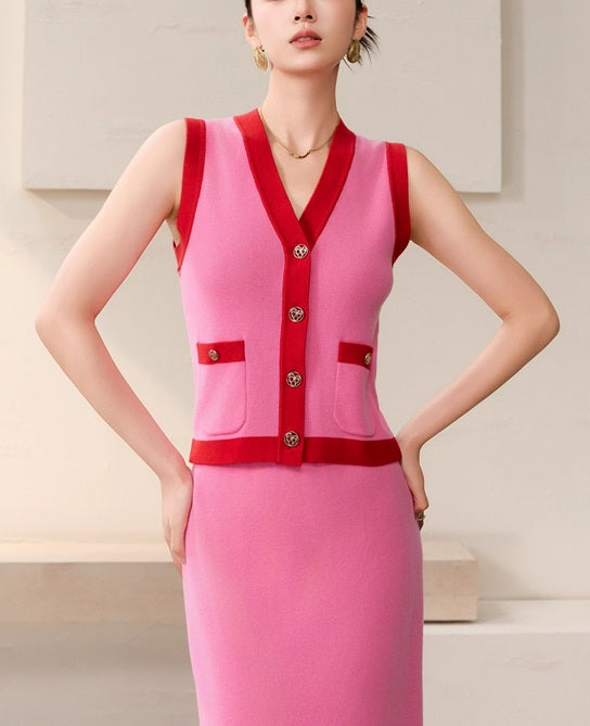 DR23719 Knit Top/Pre-order