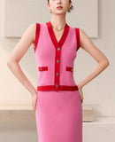 DR23719 Knit Top/Pre-order