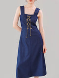 DR23912 Denim Dress/Pre-order