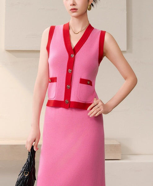 DR23719 Knit Top/Pre-order