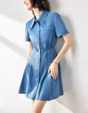 DR23882 Denim Dress/Pre-order