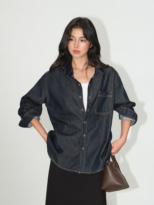 DR236224 Denim Top/ Pre-order