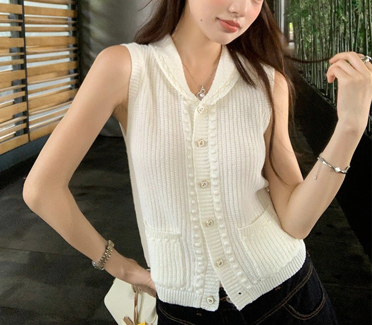 DR236122 Knit Top/Pre-order 2 colours