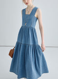 DR23885 Denim Dress/Pre-order