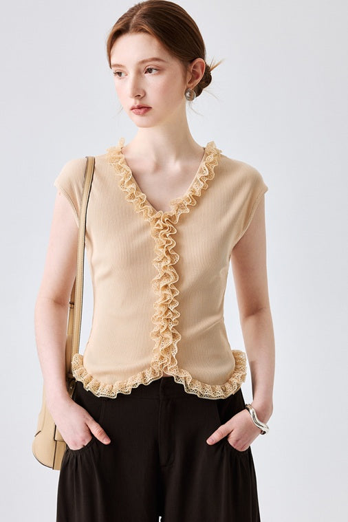 DR236107 Knit Top/Pre-order