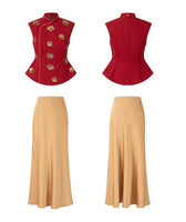 DR235219 Top/Skirt{Pre-order}