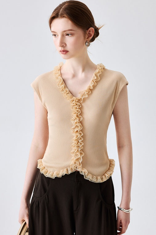 DR236107 Knit Top/Pre-order