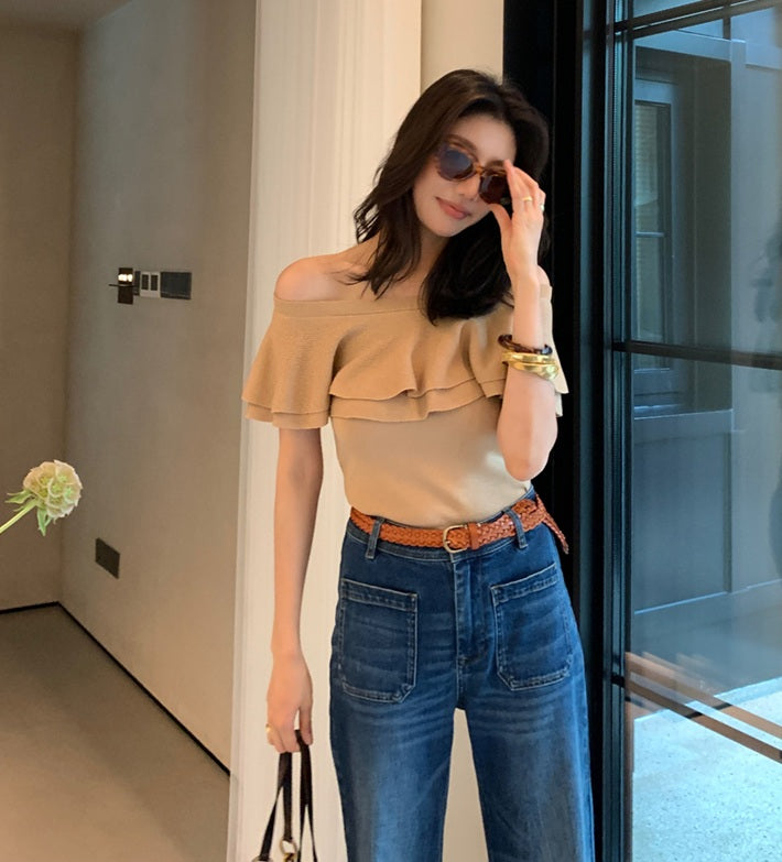 DR235703 Knit Top/Pre-order