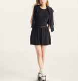 DR235833 Knit Dress+Cardigan {Pre-order}