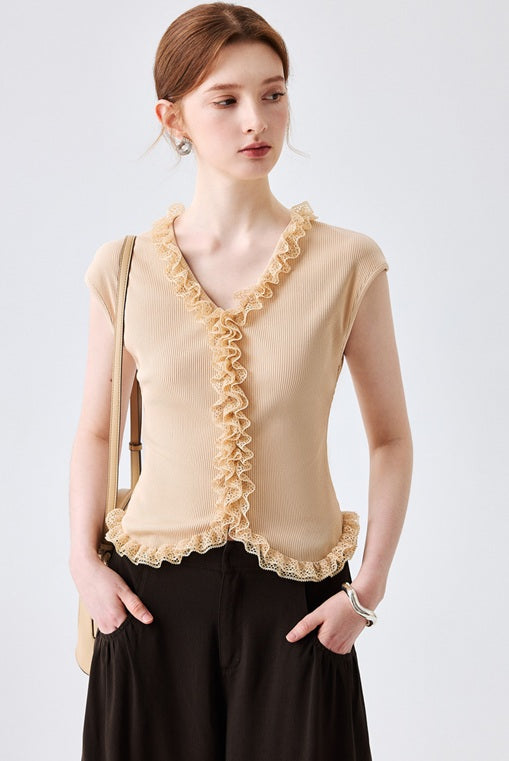 DR236107 Knit Top/Pre-order