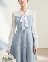 DR23249 Denim Dress/Pre-order