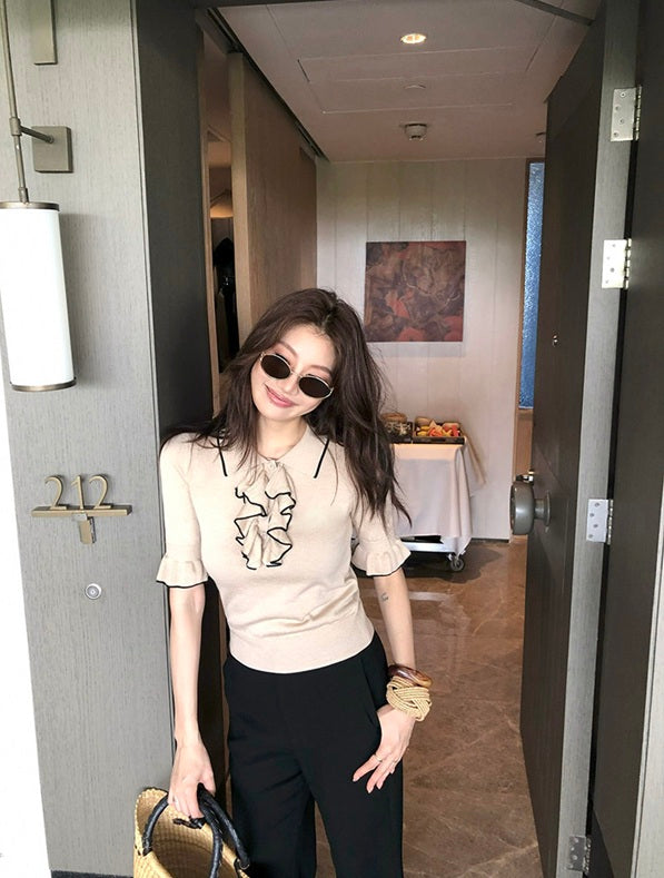 DR236080 Knit Top/Pre-order