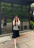 DR236200 Knit Skirt/Pre-order
