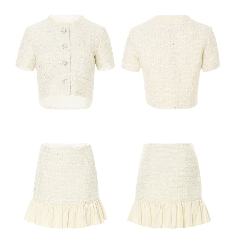 DR235585 Top/Skirt{Pre-order}