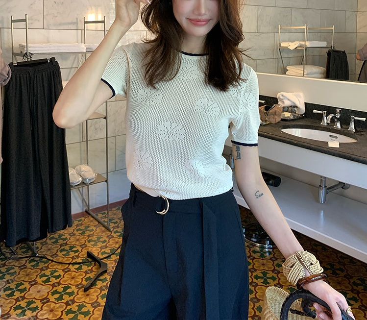 DR235224 Knit Top/Pre-order