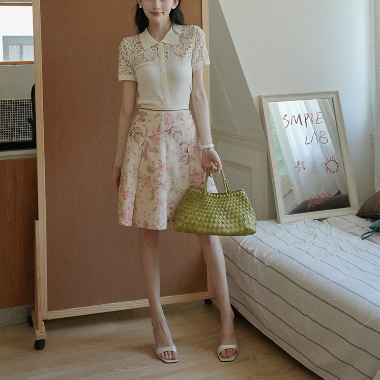 TP235811 Knit Top/Skirt {Pre-order}