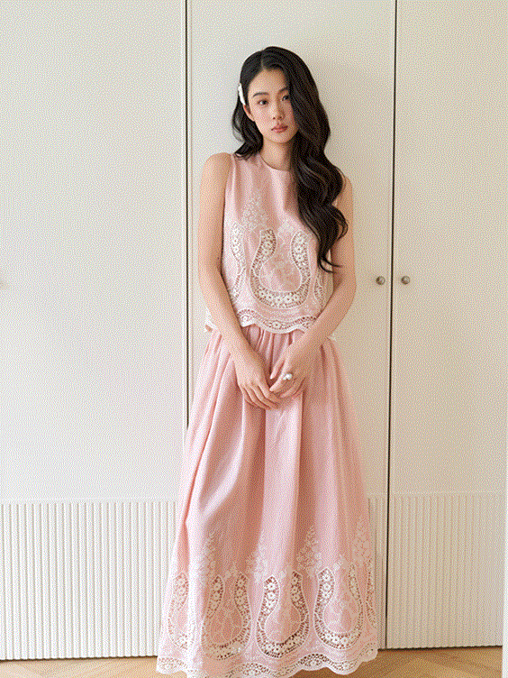 DR236114 Top/Skirt{Pre-order}