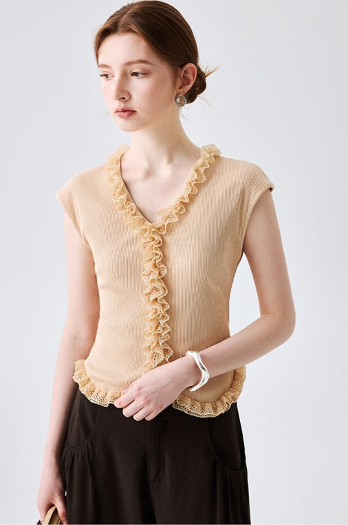 DR236107 Knit Top/Pre-order