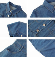 DR235055 Denim Dress/Pre-order