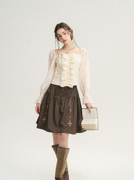 DR235613 Top/Skirt{Pre-order}