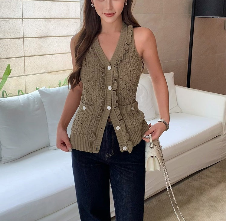 DR235225 Knit Top/Pre-order 2 colours