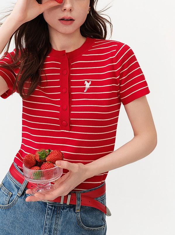 DR236061 Knit Top/Pre-order 2 colour