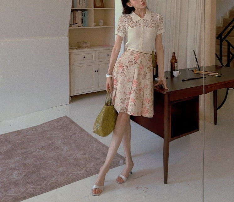 TP235811 Knit Top/Skirt {Pre-order}