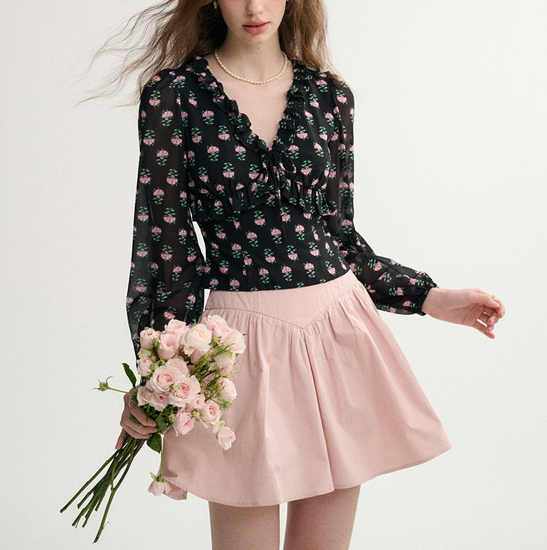 DR235029 Top/Skirt(Pre-order)