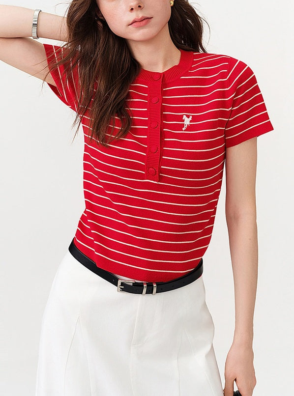 DR236061 Knit Top/Pre-order 2 colour