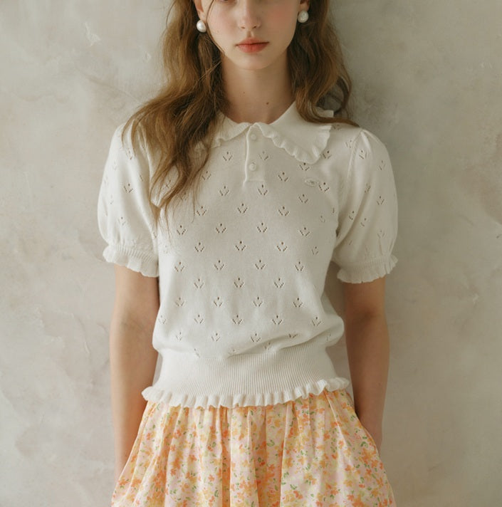 DR236104 Knit Top/Pre-order