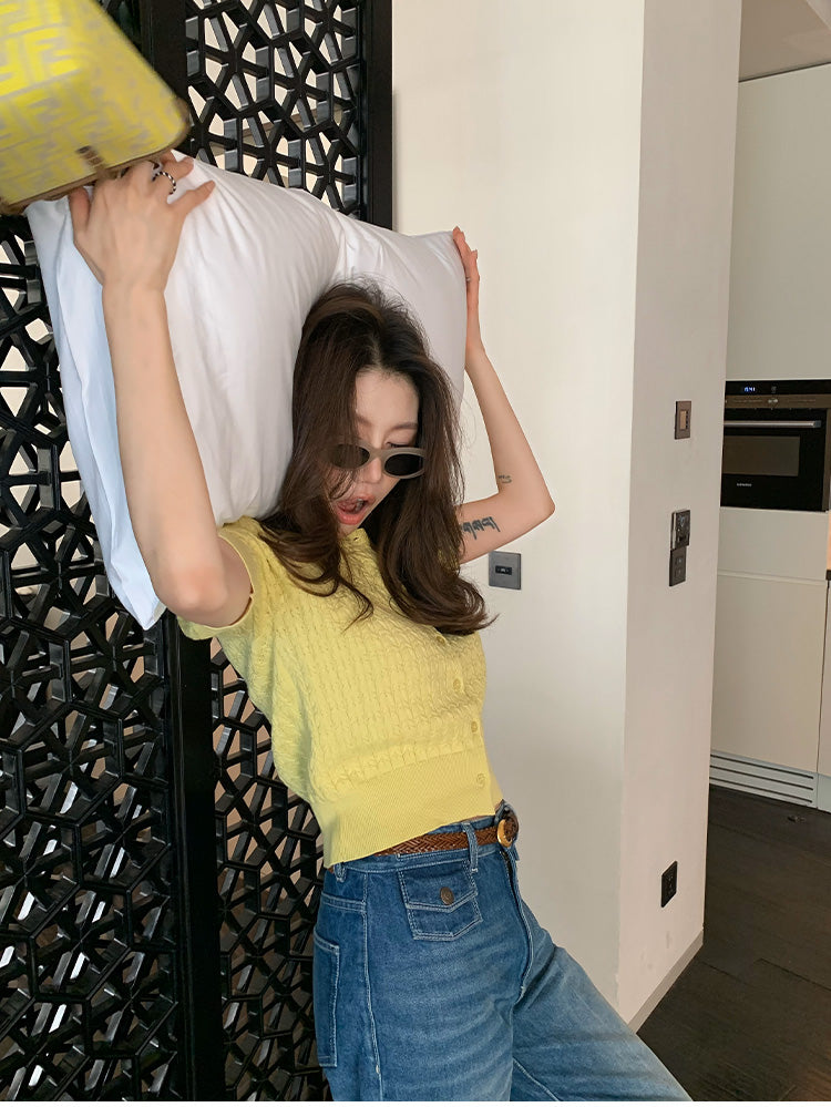 DR235241 Knit Top/Pre-order 2 colours