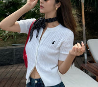 DR235055 Knit Top/Pre-order 3 colour{𝐌𝐮𝐬𝐭 𝐇𝐚𝐯𝐞}