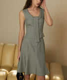 DR235124 Top/Skirt{Pre-order 2 colour}