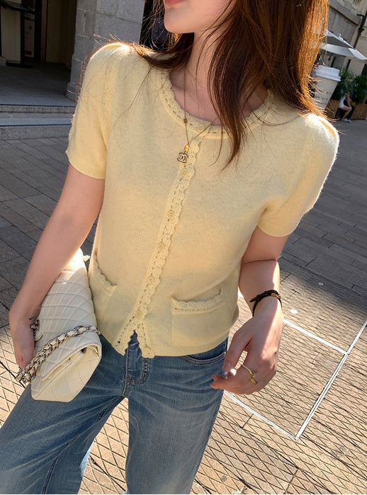 DR236214 Knit Top/Pre-order 2 colours