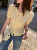 DR236214 Knit Top/Pre-order 2 colours