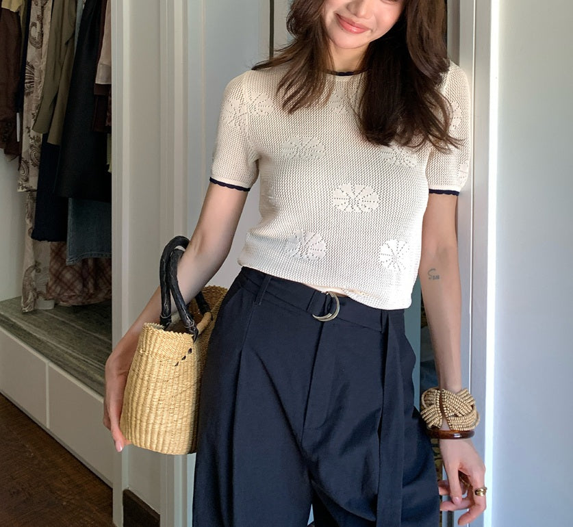 DR235224 Knit Top/Pre-order
