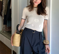DR235224 Knit Top/Pre-order
