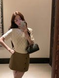 DR236303 Knit Top/Pre-order 2 colours