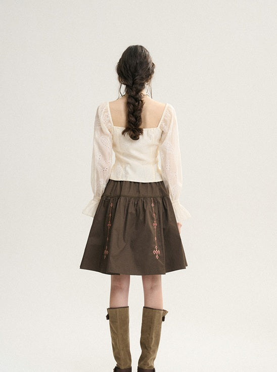 DR235613 Top/Skirt{Pre-order}