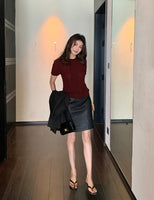 DR235616 Knit Top/Pre-order 2 colour