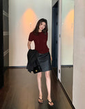 DR235616 Knit Top/Pre-order 2 colour