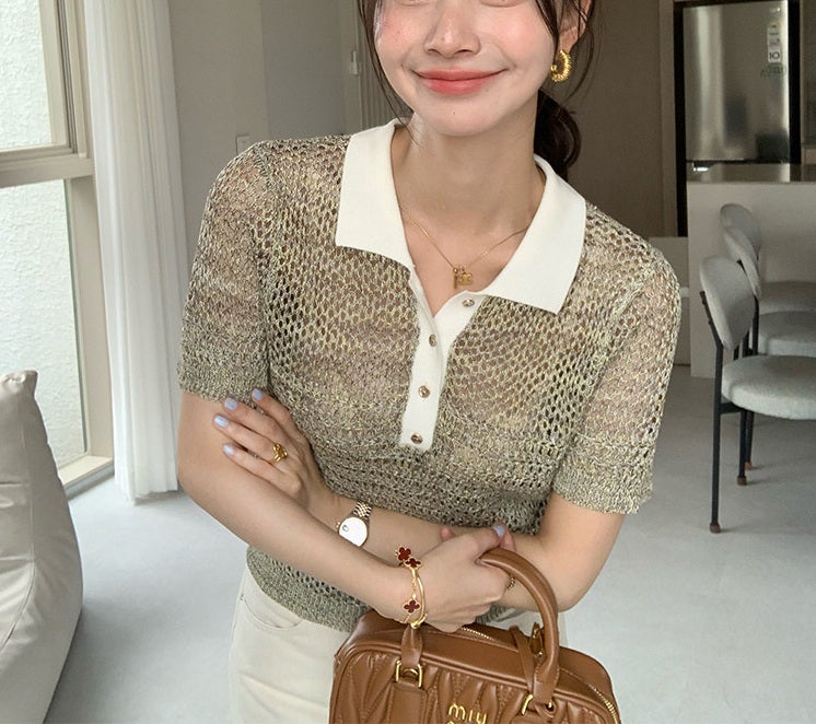 DR236062 Knit Top/Pre-order