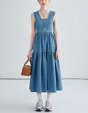 DR23885 Denim Dress/Pre-order