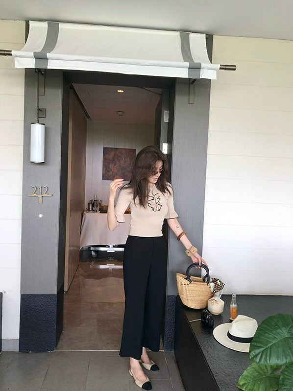 DR236080 Knit Top/Pre-order
