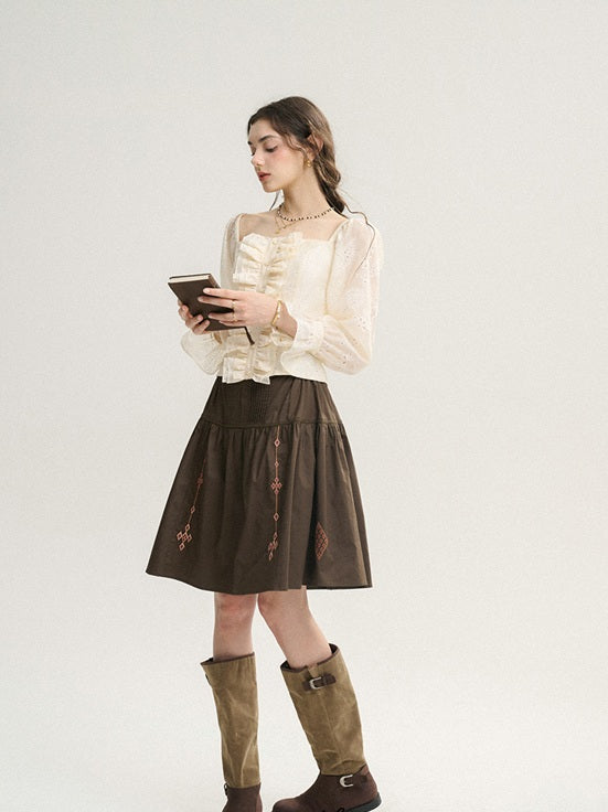 DR235613 Top/Skirt{Pre-order}