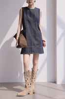 DR235528 Denim Dress/Pre-order