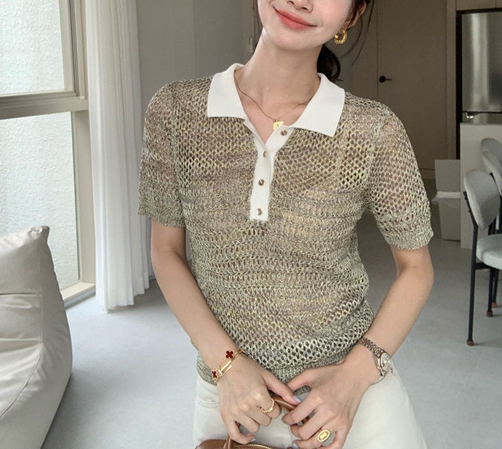 DR236062 Knit Top/Pre-order
