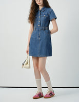 DR235055 Denim Dress/Pre-order